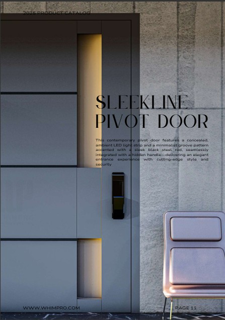 Pivora Doors — custom pivot systems
